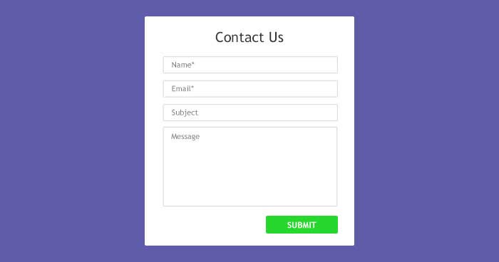 Image result for contact form